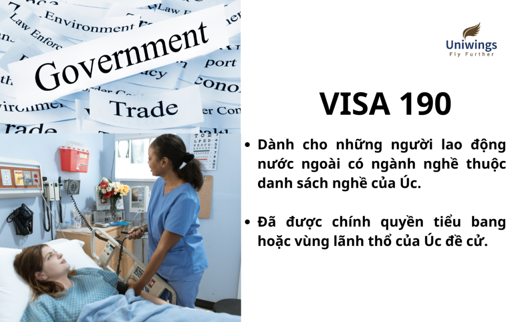 Visa 190 - Định cư Úc diện tay nghề được đề cử