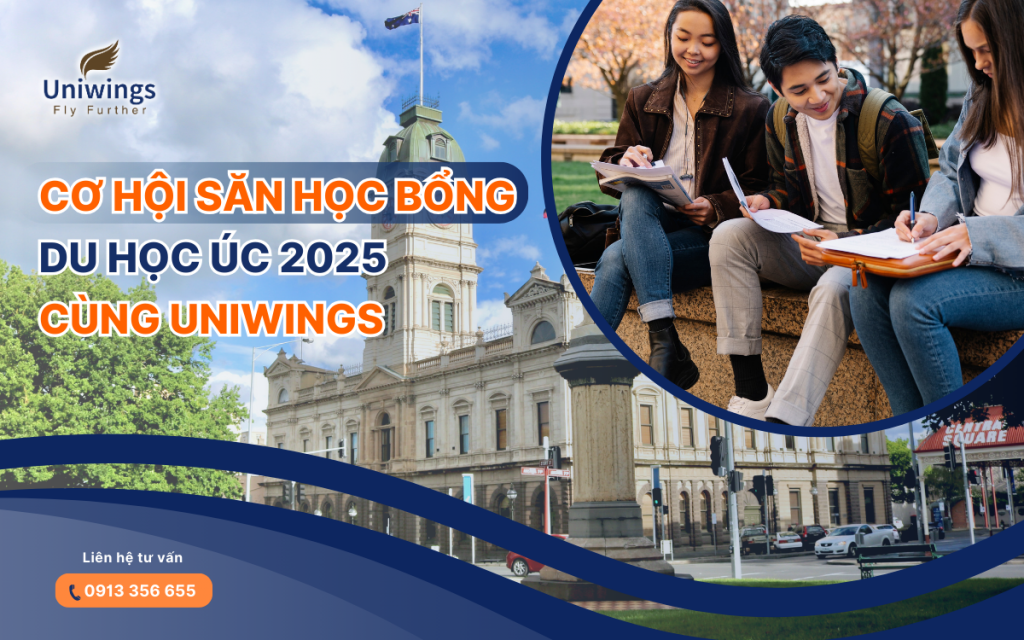 Cơ hội săn học bổng Du học Úc 2025 cùng Uniwings