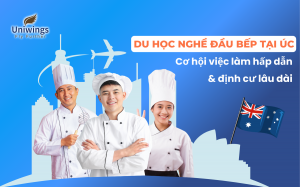 du học nghề đầu bếp tại Úc, cơ hội việc làm hấp dẫn và định cư rộng mở