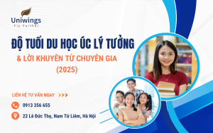 ĐỘ TUỔI DU HỌC ÚC LÝ TƯỞNG 2025