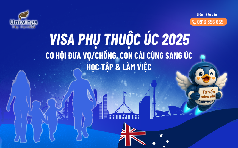 Visa phu thuoc uc 2025 co hoi dua vo chong, con cai