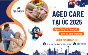 Aged care tại Úc 2025 ngành học Tương và Định cư
