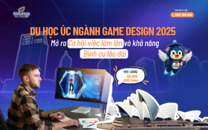 Du học ngành Game Design Úc 2025