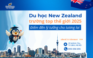 Du học New Zealand trường top thế giới 2025 cùng Uniwings