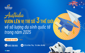 Australia vươn lên vị trí thứ 3 về số lượng du học sinh quốc tế ở Úc 2025
