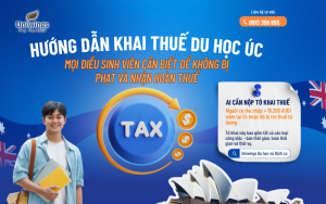 Hướng dẫn khai thuế du học Úc