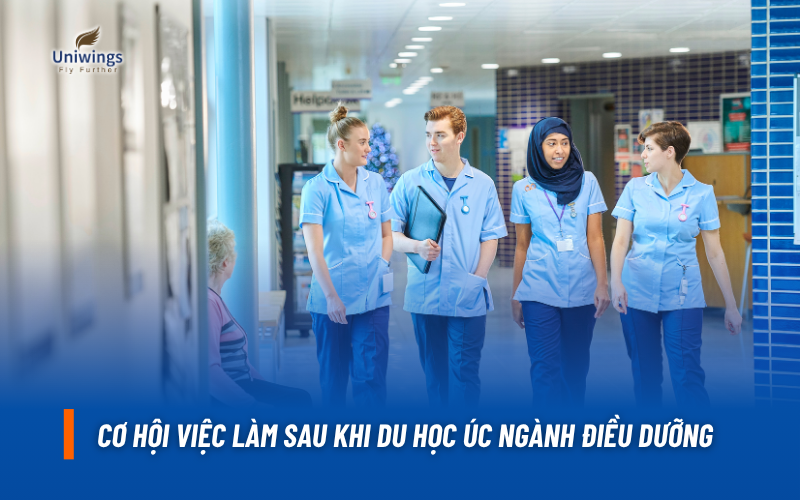 Cơ hội việc làm sau khi Du học Úc ngành điều dưỡng