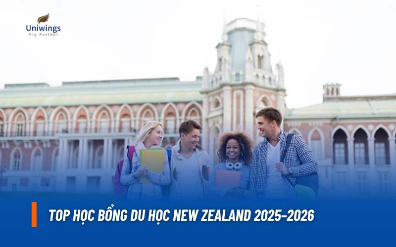 Học bổng du học New Zealand 2026 cho sinh viên Việt Nam