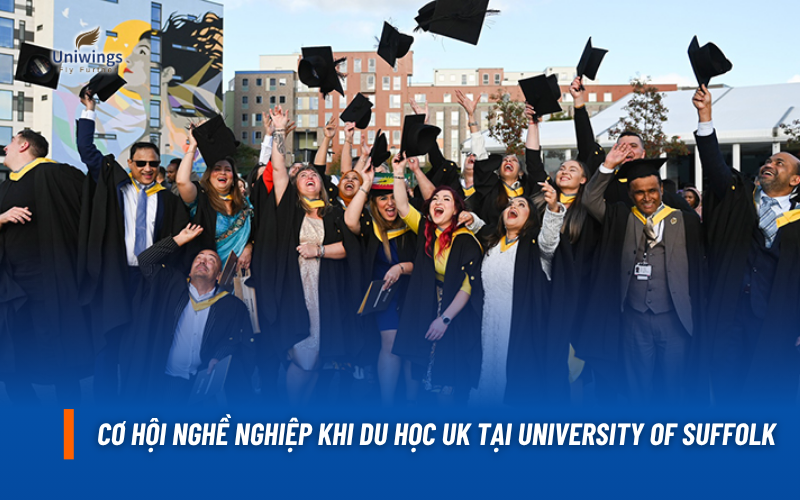 Cơ hội nghề nghiệp khi du học UK tại University of Suffolk